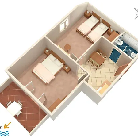 With Parking Space - Mulo, Zadar - 5796 Apartman Vrsi