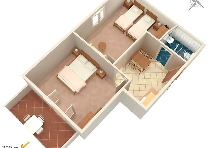 With Parking Space - Mulo, Zadar - 5796 Апартаменты Врси