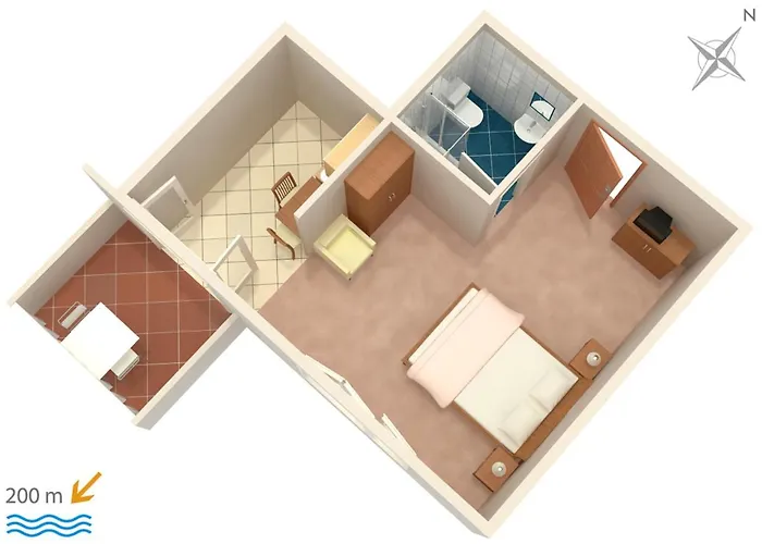 Apartmán With Parking Space - Mulo, Zadar - 5796 *